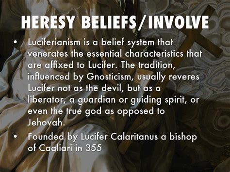 Luciferianism beliefs - Satanists are atheists. We see the universe as being indifferent to us, and so all morals and values are subjective human constructions. Our position is to be self-centered, with ourselves being the most important person (the “God”) of our subjective universe, so we are sometimes said to worship ourselves. Our current High Priest Gilmore ... 
